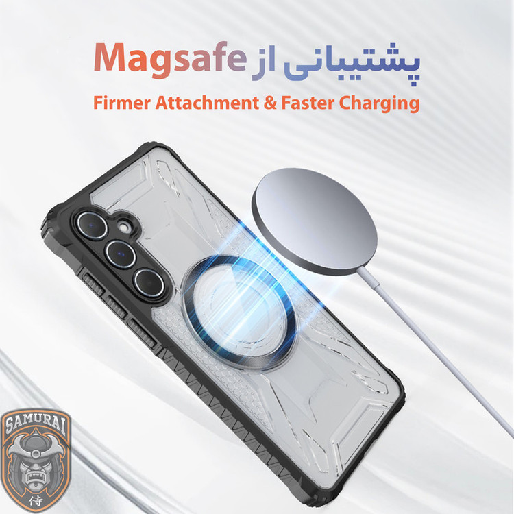 کاور سامورایی مدل Shocksafe مناسب برای گوشی موبایل سامسونگ Galaxy A55 / Galaxy A55 5G