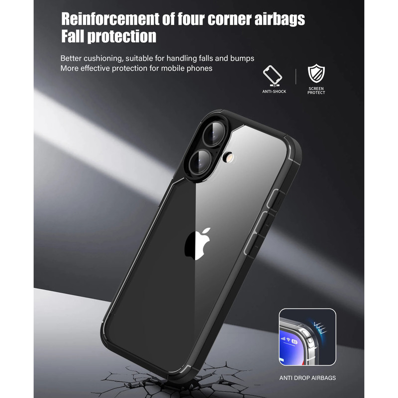 کاور سامورایی مدل SPC مناسب برای گوشی موبایل اپل iPhone 16