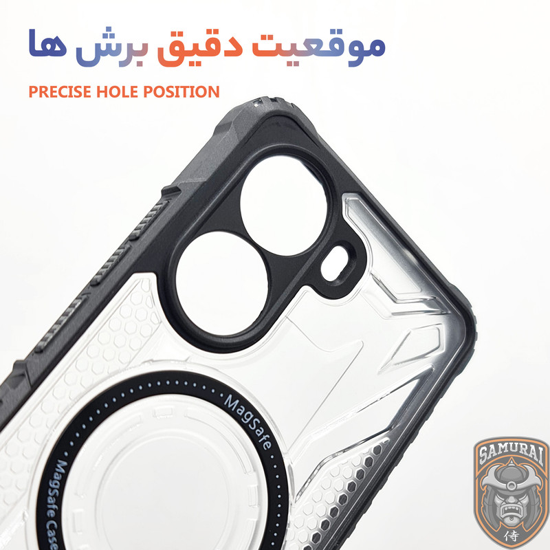 کاور سامورایی مدل Shocksafe مناسب برای گوشی موبایل شیائومی Poco X7 Pro
