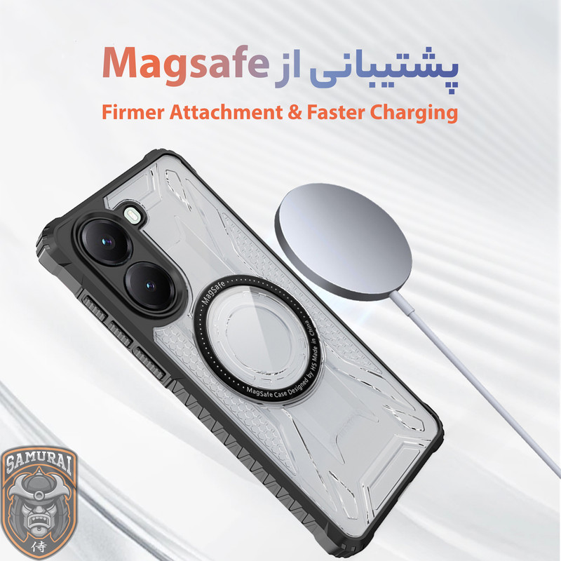 کاور سامورایی مدل Shocksafe مناسب برای گوشی موبایل شیائومی Poco X7 Pro
