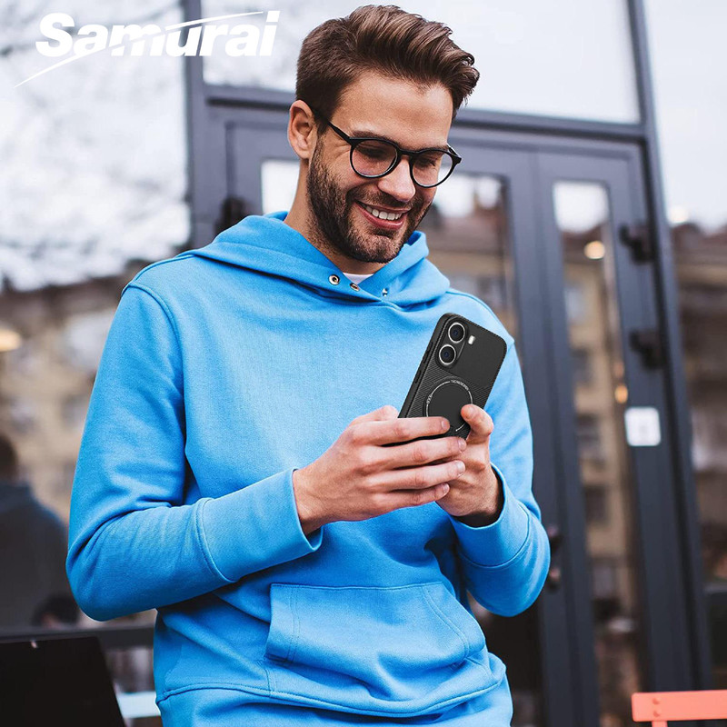 کاور سامورایی مدل Carbon Stand مناسب برای گوشی موبایل شیائومی Poco X7 Pro / Redmi Turbo 4