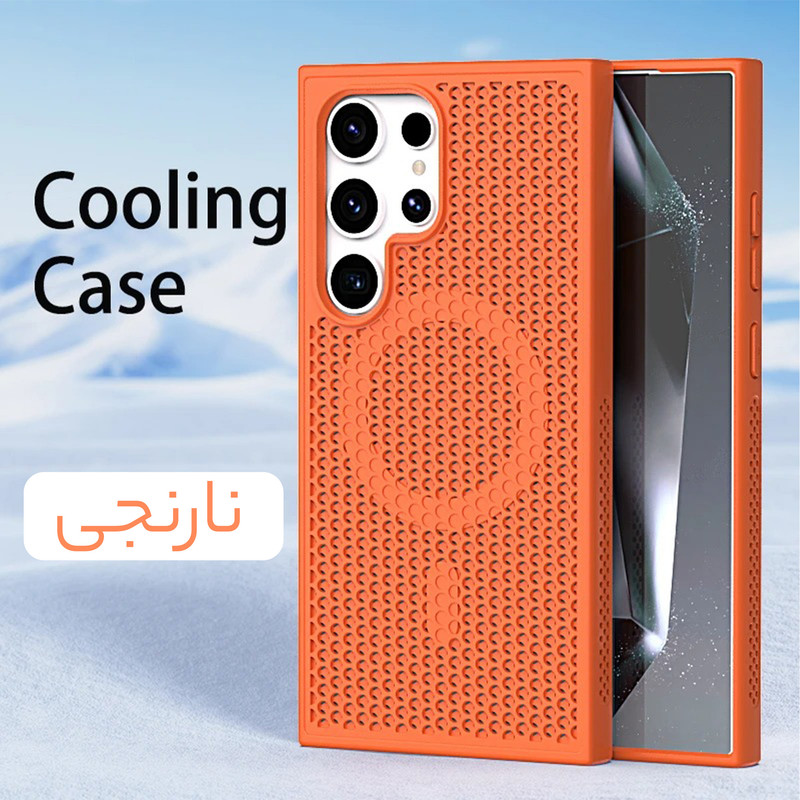کاور سامورایی مدل Cooling مناسب برای گوشی موبایل سامسونگ Galaxy S25 Ultra