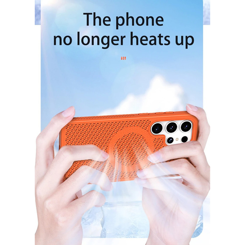 کاور سامورایی مدل Cooling مناسب برای گوشی موبایل سامسونگ Galaxy S25 Ultra