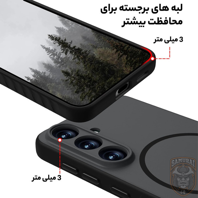 کاور سامورایی مدل Lawa مناسب برای گوشی موبایل سامسونگ Galaxy A56 / A36