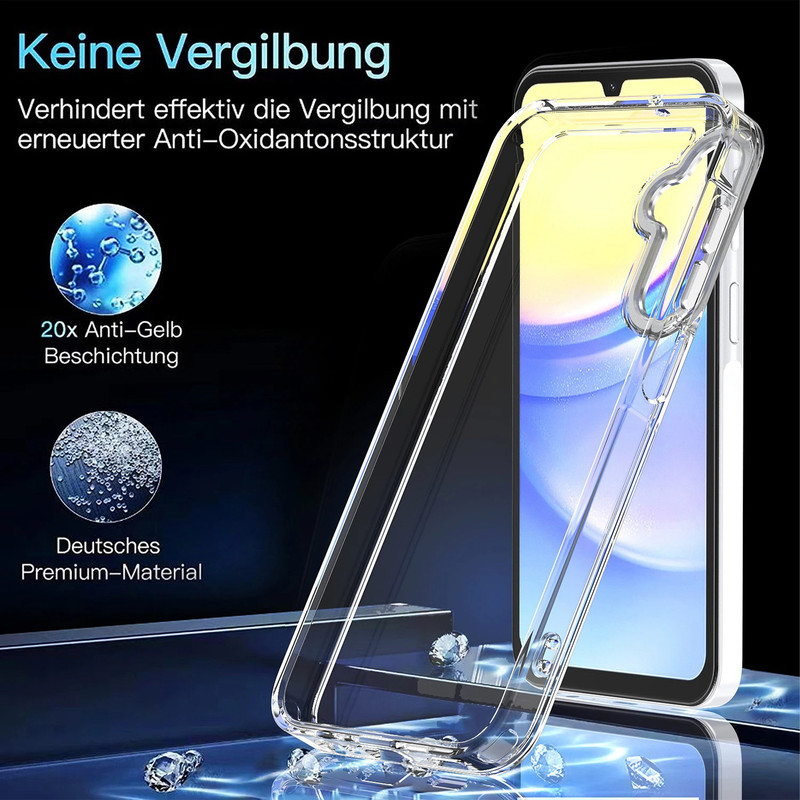 کاور سامورایی مدل Crystal Shield مناسب برای گوشی موبایل سامسونگ Galaxy A56 / Galaxy A56 5G
