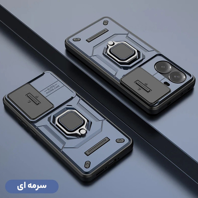کاور سامورایی مدل Shockproof مناسب برای گوشی موبایل شیائومی Poco X7 Pro