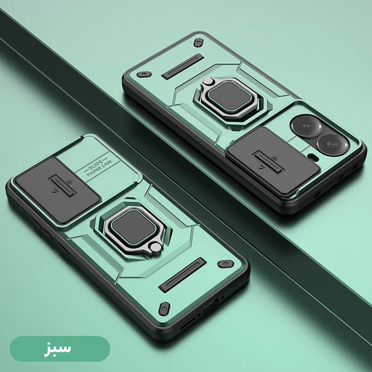 کاور سامورایی مدل Shockproof مناسب برای گوشی موبایل شیائومی Poco X7 Pro