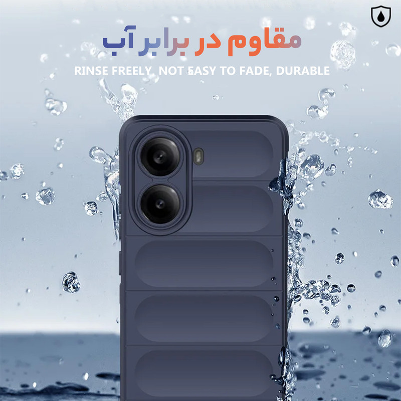 کاور سامورایی مدل Uflax مناسب برای گوشی موبایل شیائومی Poco X7 Pro
