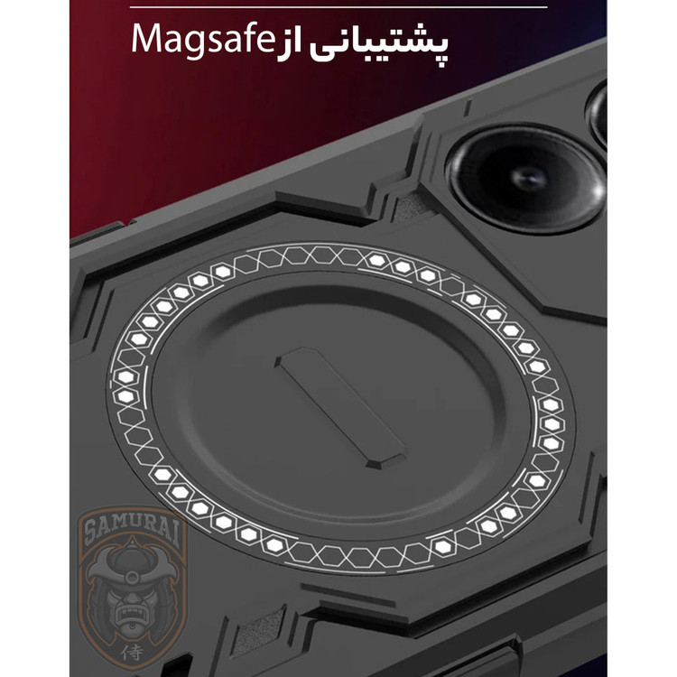 کاور سامورایی مدل Hunter مناسب برای گوشی موبایل سامسونگ Galaxy A16 4G / A16 5G