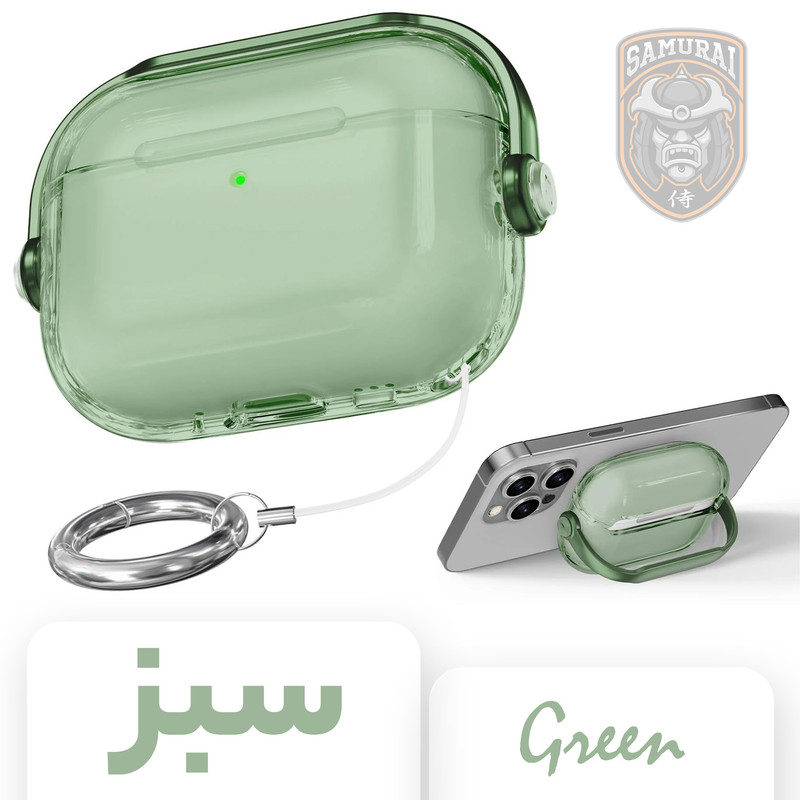 کاور سامورایی مدل Quad-45 مناسب برای کیس اپل Airpods Pro 3