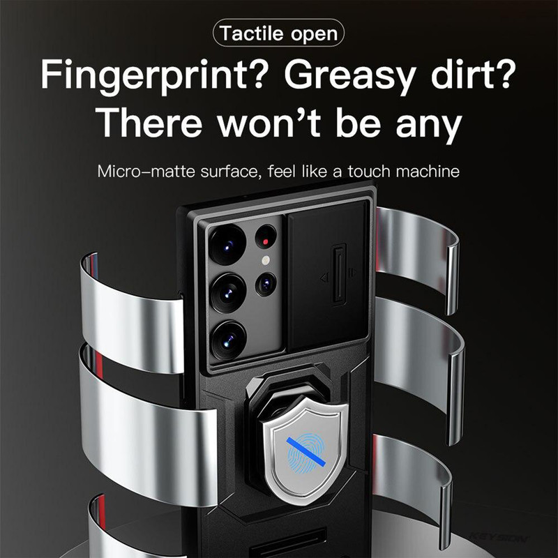 کاور سامورایی مدل Shockproof مناسب برای گوشی موبایل سامسونگ Galaxy S24 Ultra
