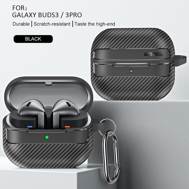کاور سامورایی مدل Quad-24 مناسب برای کیس هدفون سامسونگ Galaxy Buds 3 Pro / Buds 3