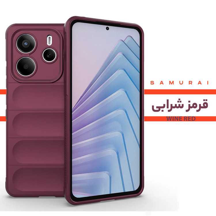 کاور سامورایی مدل Uflax مناسب برای گوشی موبایل شیائومی Redmi Note 14 4G