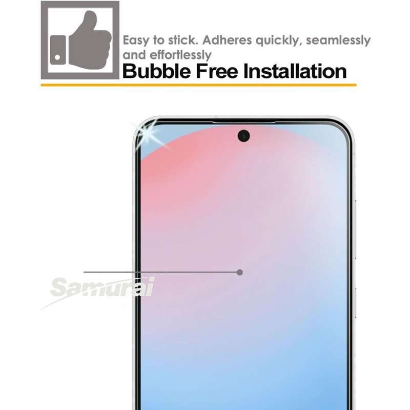 محافظ صفحه نمایش سامورایی مدل Invisiglass مناسب برای گوشی موبایل سامسونگ Galaxy S24 FE