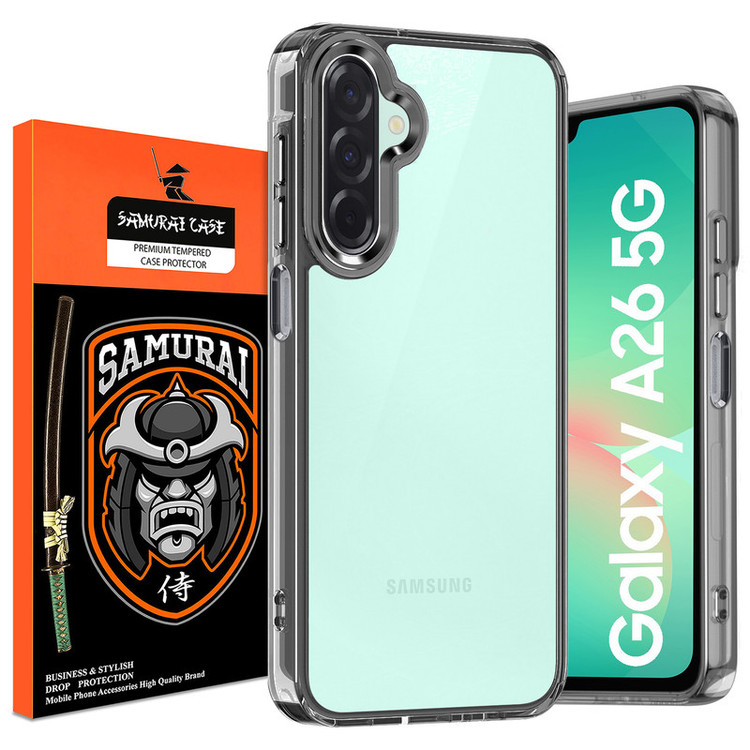 کاور سامورایی مدل Crystal Shield مناسب برای گوشی موبایل سامسونگ Galaxy A26 / A26 5G