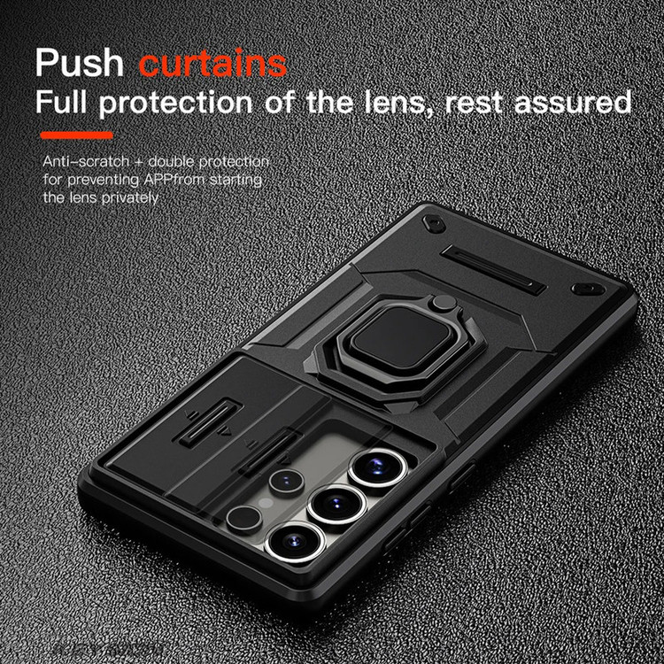 کاور سامورایی مدل Shockproof مناسب برای گوشی موبایل سامسونگ Galaxy S25 Ultra