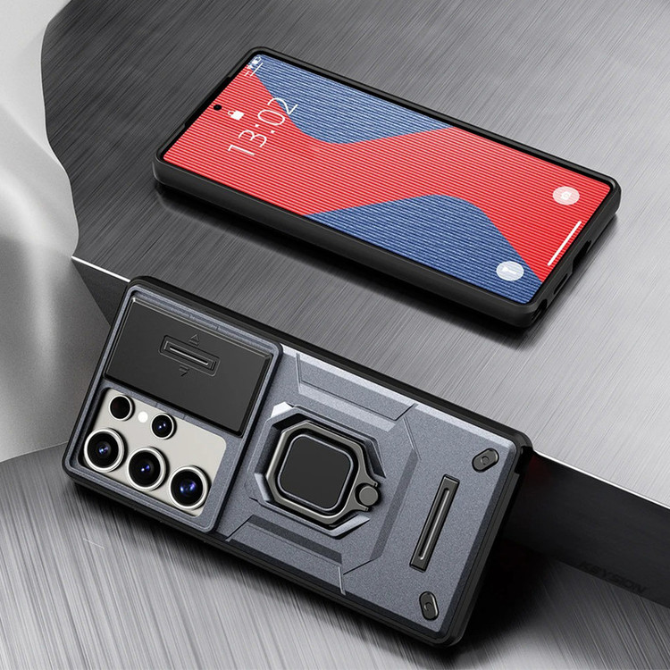 کاور سامورایی مدل Shockproof مناسب برای گوشی موبایل سامسونگ Galaxy S25 Ultra