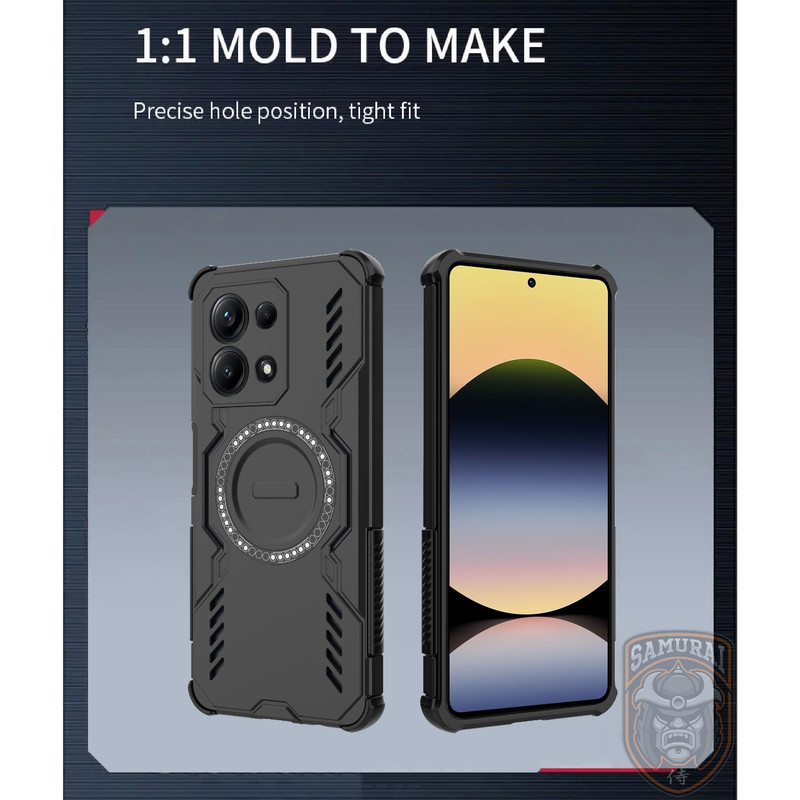 کاور سامورایی مدل Hunter مناسب برای گوشی موبایل شیائومی Redmi Note 14s