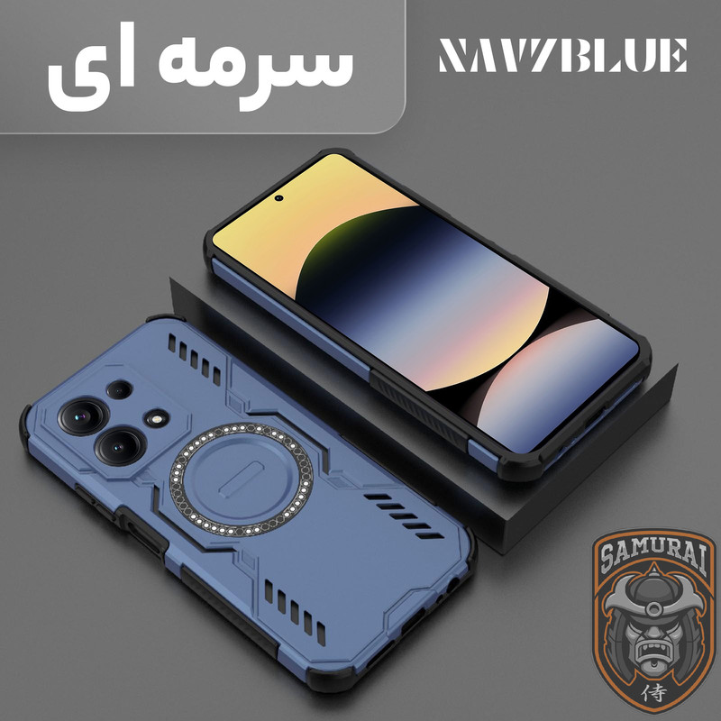 کاور سامورایی مدل Hunter مناسب برای گوشی موبایل شیائومی Redmi Note 14s