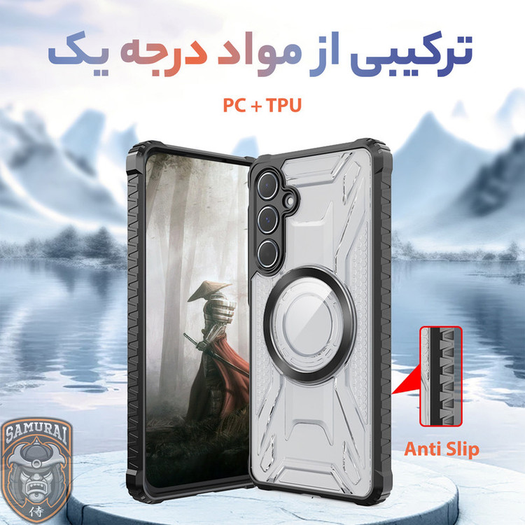 کاور سامورایی مدل Shocksafe مناسب برای گوشی موبایل سامسونگ Galaxy A56 / Galaxy A36