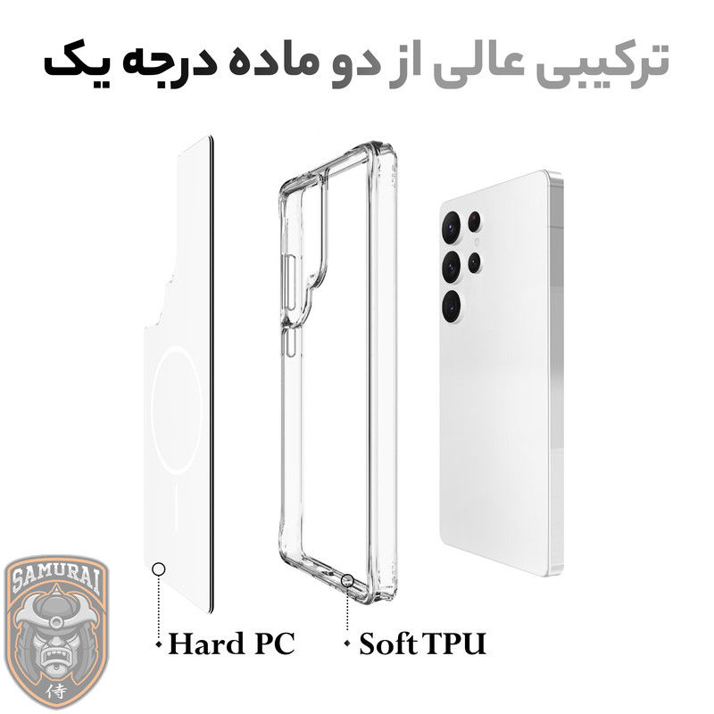 کاور سامورایی مدل Apex مناسب برای گوشی موبایل سامسونگ Galaxy S26 Ultra