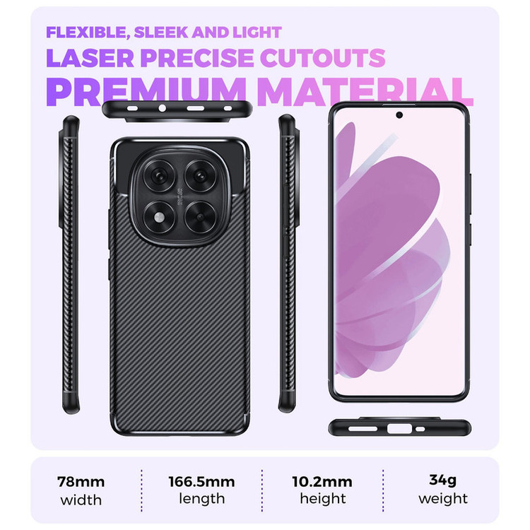 کاور سامورایی مدل AF مناسب برای گوشی موبایل شیائومی Redmi Note 14 Pro 5G / Redmi Note 14 Pro Plus 5G / Poco X7 5G