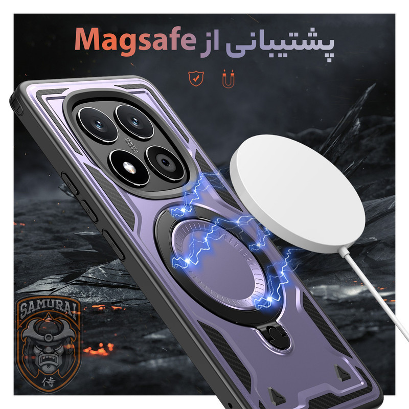 کاور سامورایی مدل Standra مناسب برای گوشی موبایل شیائومی Redmi Note 14 Pro 4G