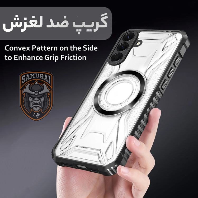 کاور سامورایی مدل Shocksafe مناسب برای گوشی موبایل سامسونگ Galaxy S25 FE