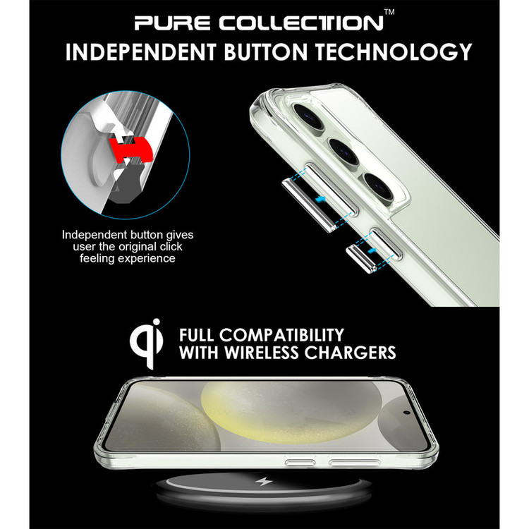 کاور سامورایی مدل PURE مناسب برای گوشی موبایل سامسونگ Galaxy S24 FE