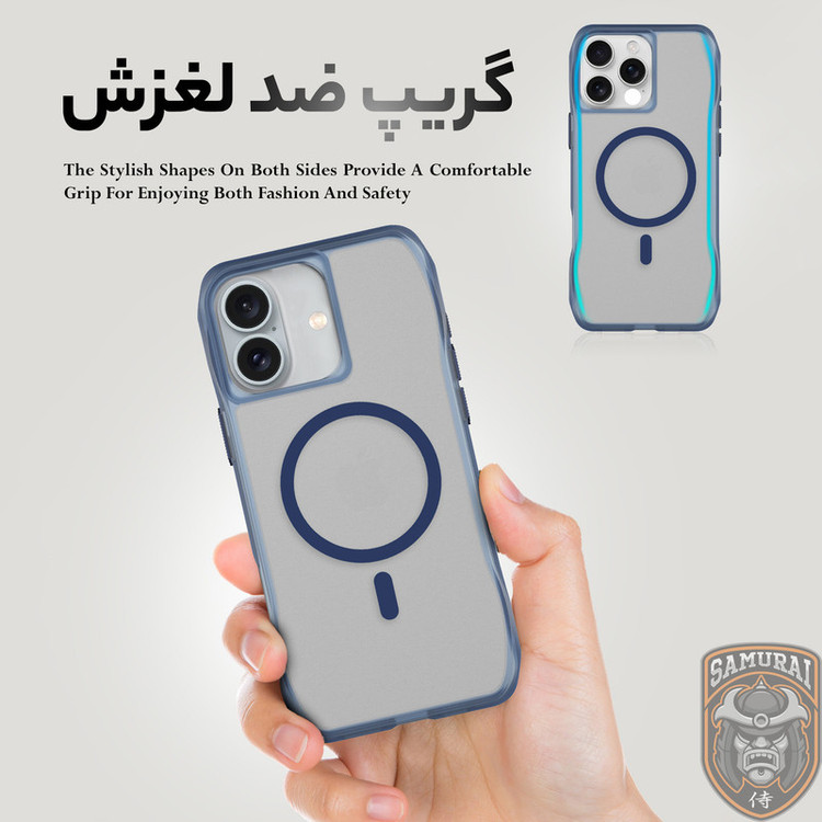 کاور سامورایی مدل Octagon Magsafe مناسب برای گوشی موبایل اپل iPhone 16