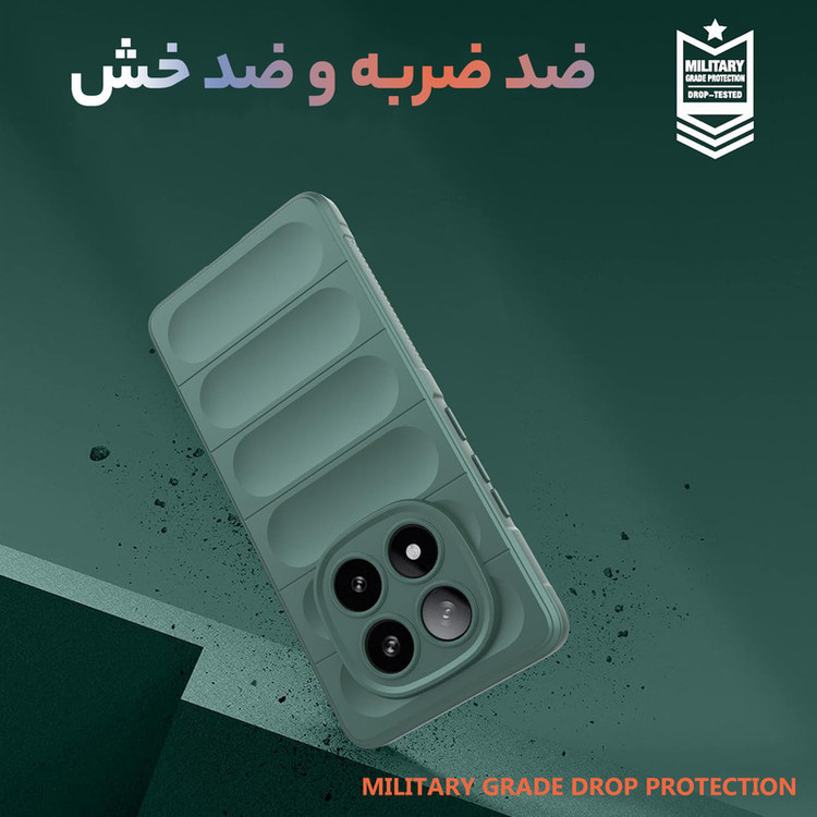 کاور سامورایی مدل Uflax مناسب برای گوشی موبایل شیائومی Redmi Note 14 Pro 4G