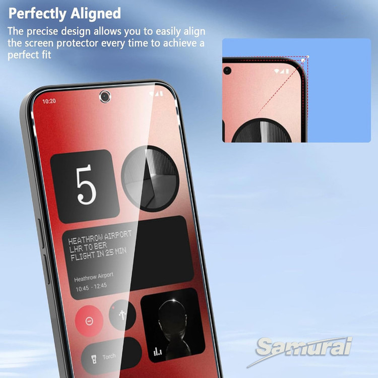 محافظ صفحه نمایش سامورایی مدل Invisiglass مناسب برای گوشی موبایل ناتینگ phone 2A / 2A Plus