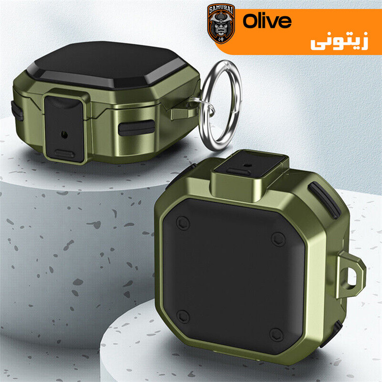 کاور سامورایی مدل Quad-10 مناسب برای هدفون سامسونگ Galaxy Buds Live / Buds Pro / Buds 2 / Buds 2 Pro