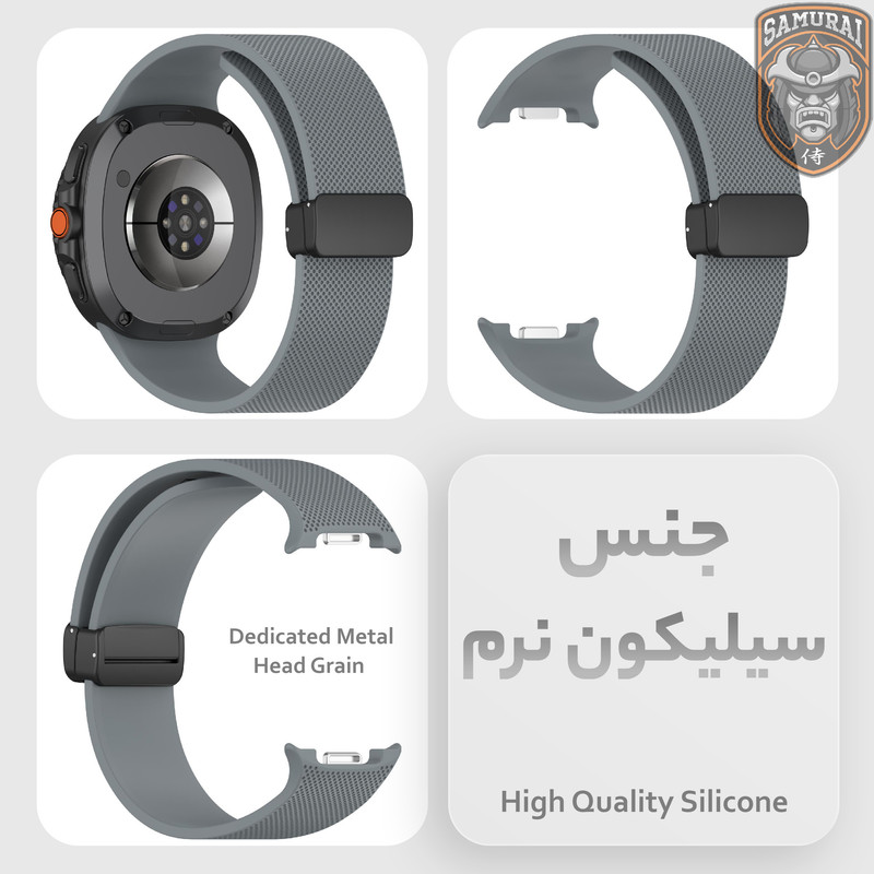 بند سامورایی مدل Velora مناسب برای ساعت هوشمند سامسونگ Galaxy Watch 8 / Watch 8 Classic