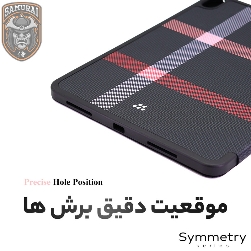 کیف کلاسوری سامورایی مدل Symmetry مناسب برای تبلت سامسونگ Galaxy Tab A9 Plus 11 inch