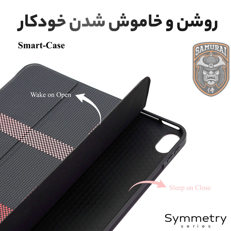 کیف کلاسوری سامورایی مدل Symmetry مناسب برای تبلت سامسونگ Galaxy Tab A9 Plus 11 inch