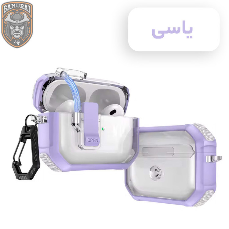 کاور سامورایی مدل Quad-39 مناسب برای کیس اپل Airpods 4