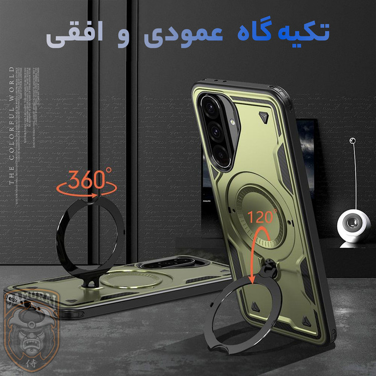 کاور سامورایی مدل Standra مناسب برای گوشی موبایل سامسونگ Galaxy A36 / Galaxy A36 5G