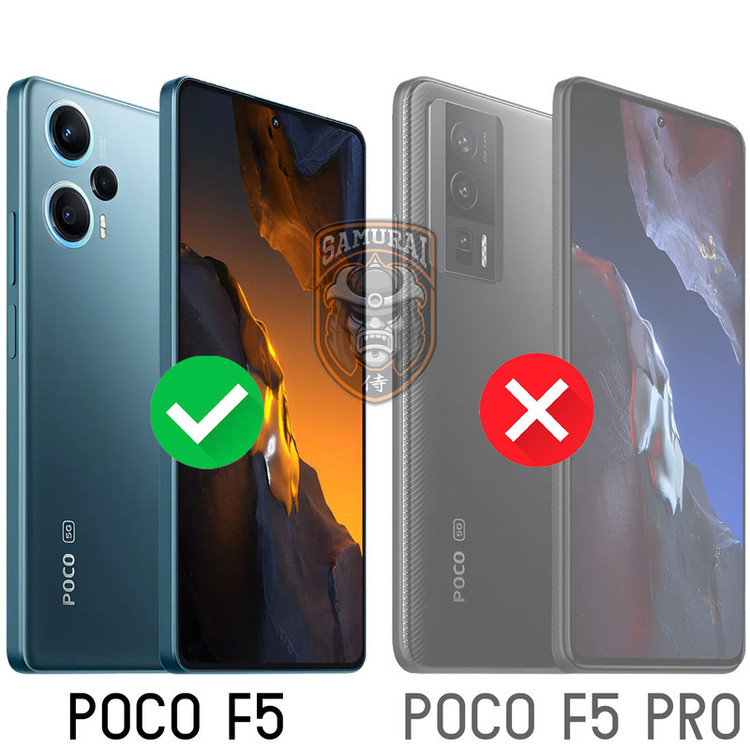 کاور سامورایی مدل Shockproof مناسب برای گوشی موبایل شیائومی Poco F5 / Redmi Note 12 Turbo