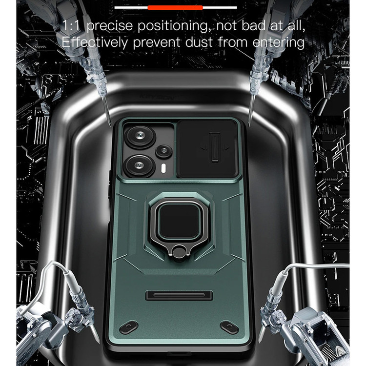 کاور سامورایی مدل Shockproof مناسب برای گوشی موبایل شیائومی Poco F5 / Redmi Note 12 Turbo