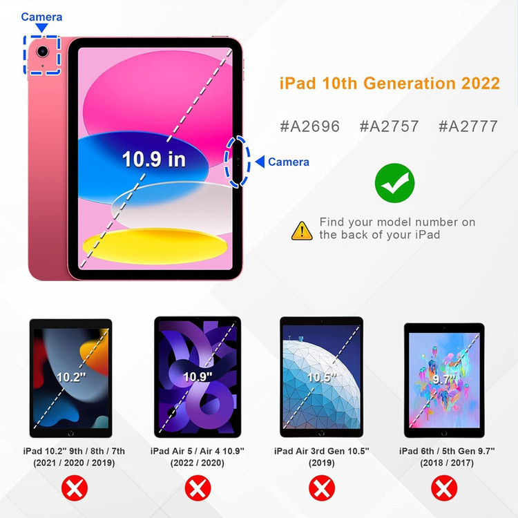 کاور سامورایی مدل Neo Stand مناسب برای تبلت اپل iPad 10th Generation 10.9 2022 / iPad 11th Generation 2025