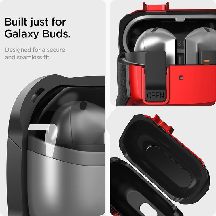 کاور سامورایی مدل Quad-19 مناسب برای کیس هدفون سامسونگ Galaxy Buds 3 Pro / Galaxy Buds 3