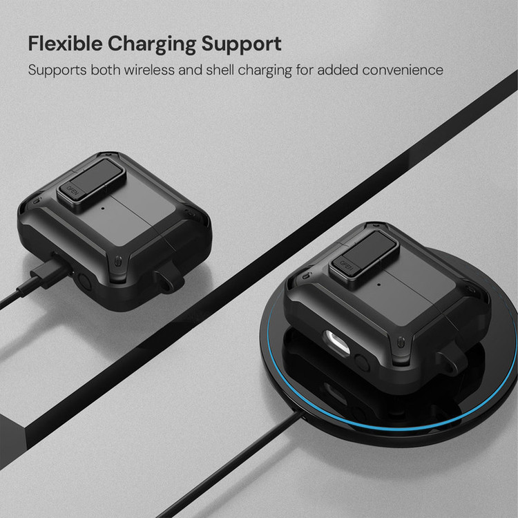کاور سامورایی مدل Quad-19 مناسب برای کیس هدفون سامسونگ Galaxy Buds 3 Pro / Galaxy Buds 3