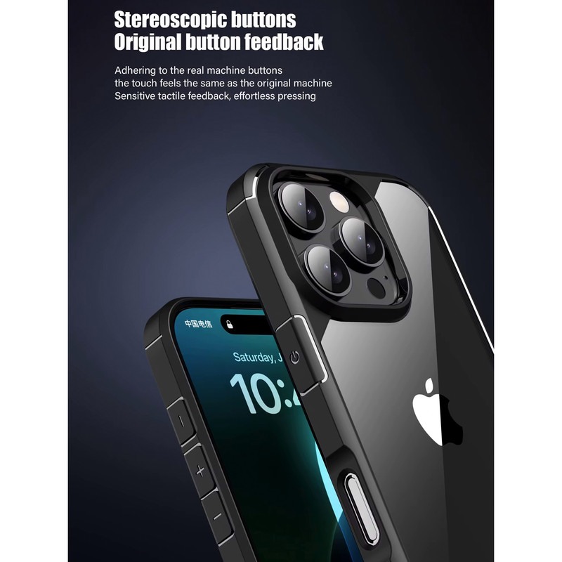 کاور سامورایی مدل SPC مناسب برای گوشی موبایل اپل iPhone 16 Pro Max