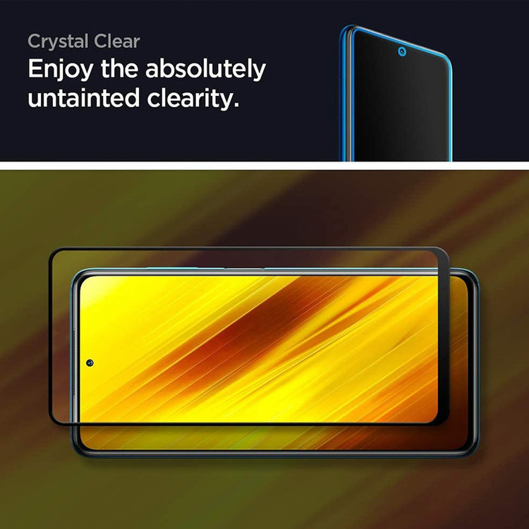محافظ صفحه نمایش شیشه ای سامورایی مدل ovglass مناسب برای گوشی موبایل شیائومی Poco X3 / Poco X3 Pro
