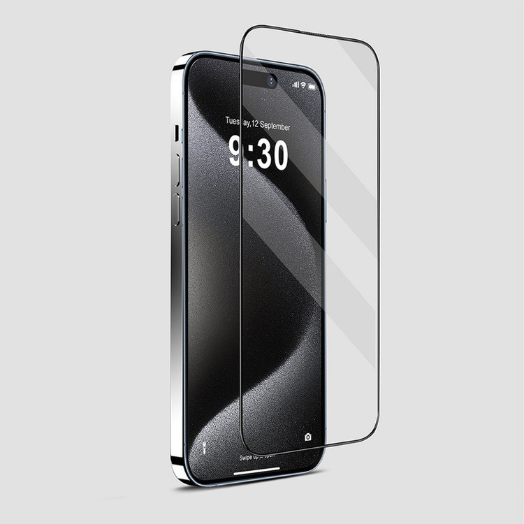 محافظ صفحه نمایش شیشه ای سامورایی مدل Glass Elite مناسب برای گوشی موبایل اپل iPhone 15 Pro Max