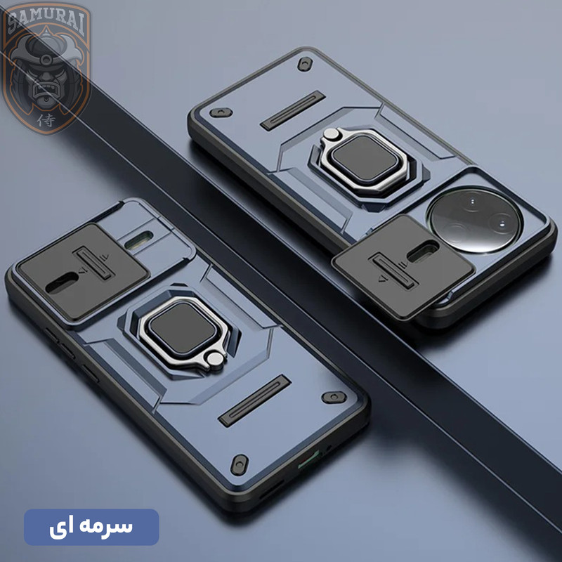 کاور سامورایی مدل Shockproof مناسب برای گوشی موبایل شیائومی Poco F7 Pro / Redmi K80