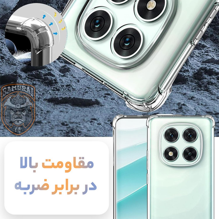 کاور سامورایی مدل Airbag مناسب برای گوشی موبایل شیائومی Redmi Note 14 Pro 4G
