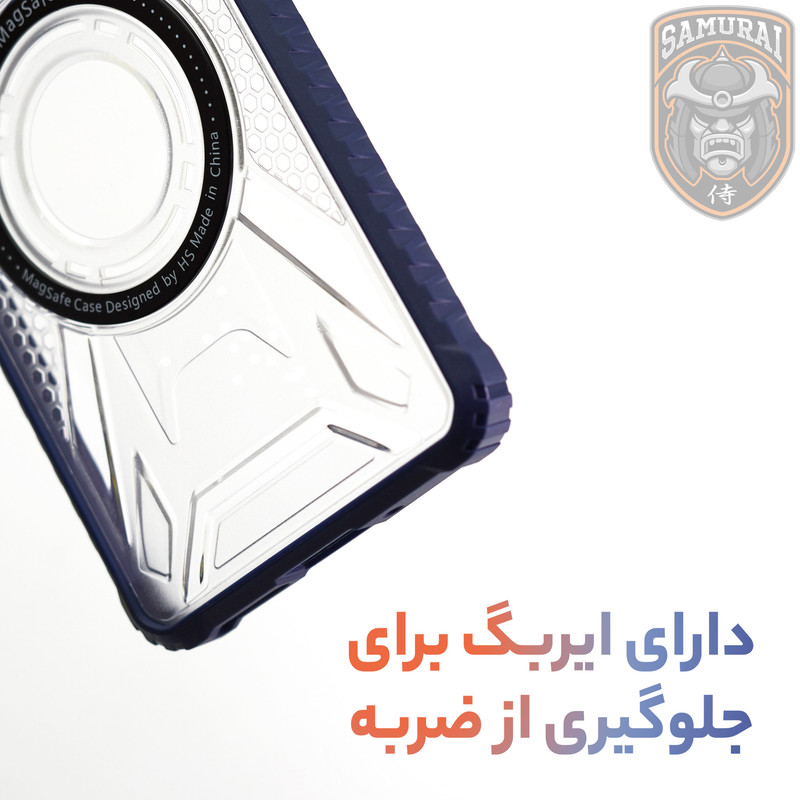 کاور سامورایی مدل Shocksafe مناسب برای گوشی موبایل شیائومی Redmi Note 15 Pro 5G