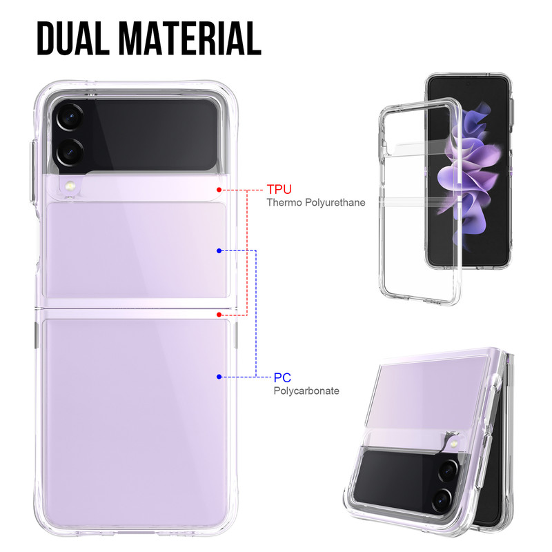کاور سامورایی مدل PURE مناسب برای گوشی موبایل سامسونگ Galaxy Z Flip3